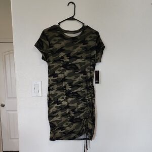 Camouflage Print Women's Dress